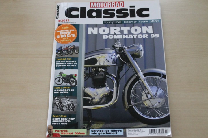Deckblatt Motorrad Classic (04/2015)